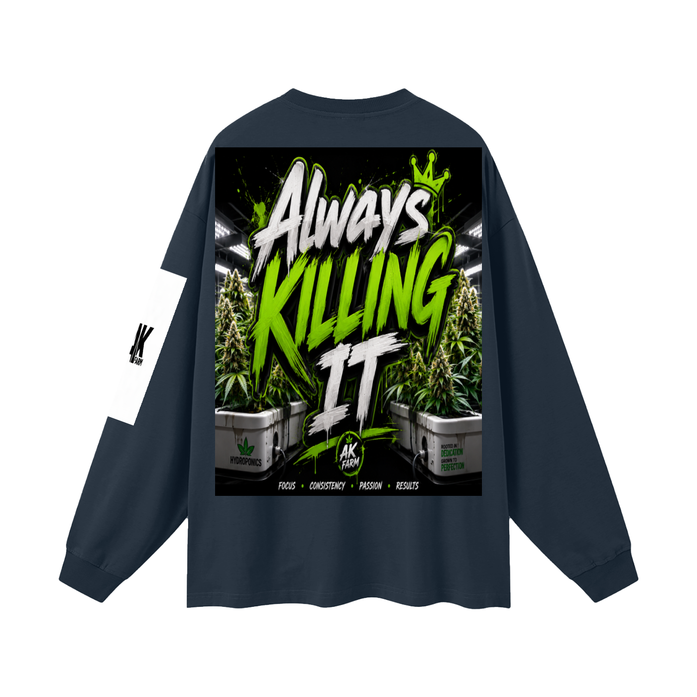 Oversized Unisex Long Sleeve T-Shirt