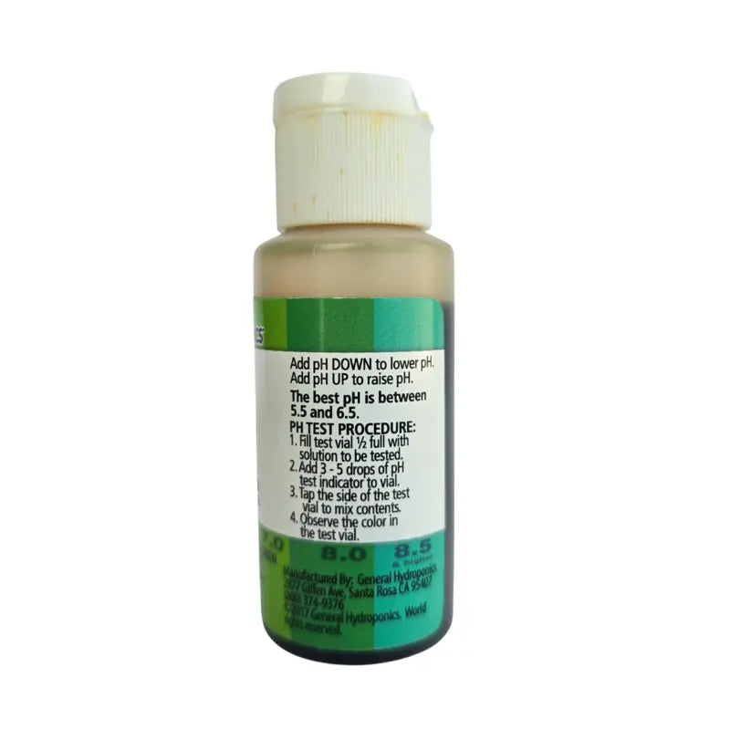 pH Control Kit (Test Indicator + pH Up + pH Down + Dropper)