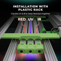 Mars Hydro Adlite UV30+IR15+Deep Red R30 Supplemental LED Grow Light Bars With 3 Timers
