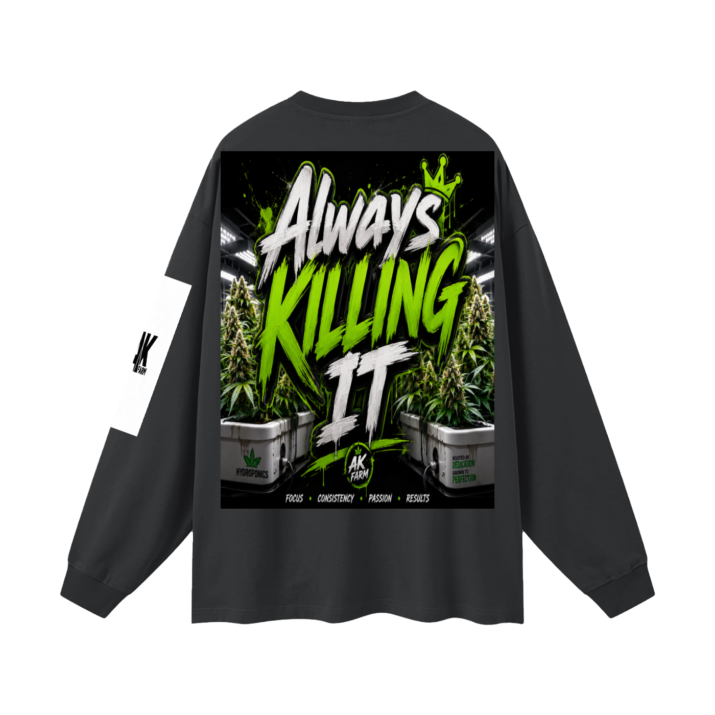 Oversized Unisex Long Sleeve T-Shirt