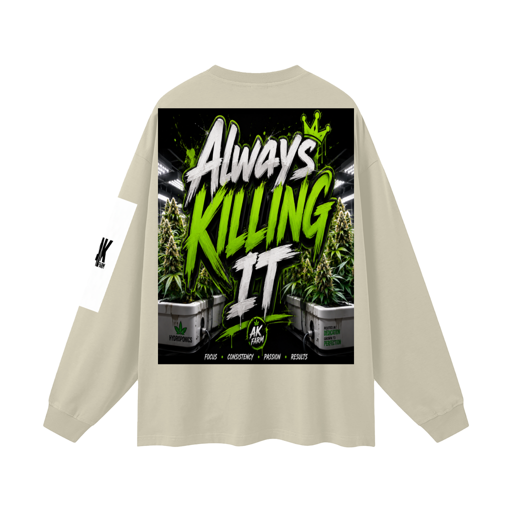 Oversized Unisex Long Sleeve T-Shirt