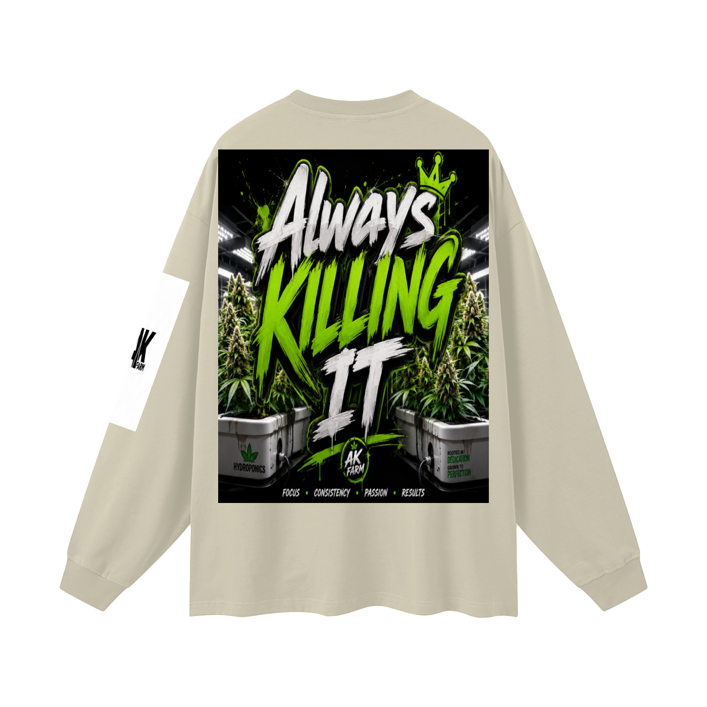 Oversized Unisex Long Sleeve T-Shirt