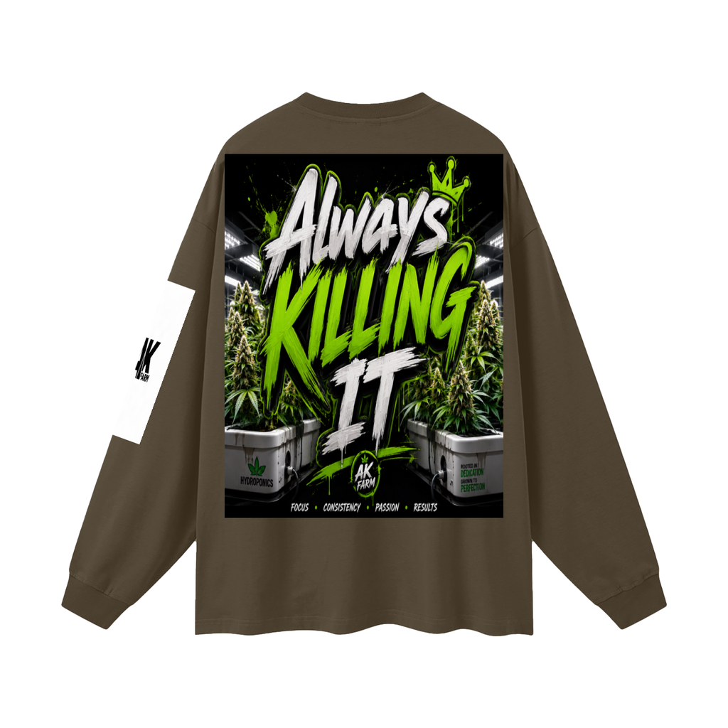 Oversized Unisex Long Sleeve T-Shirt