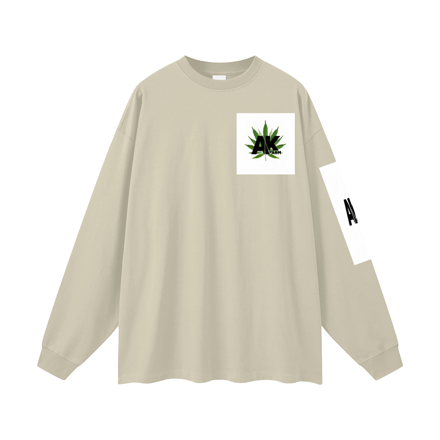 Oversized Unisex Long Sleeve T-Shirt