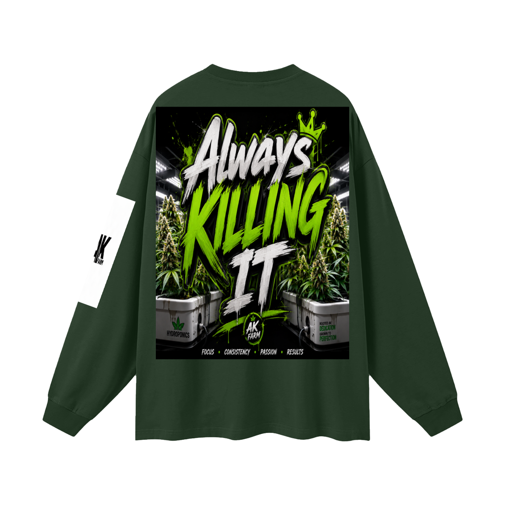 Oversized Unisex Long Sleeve T-Shirt
