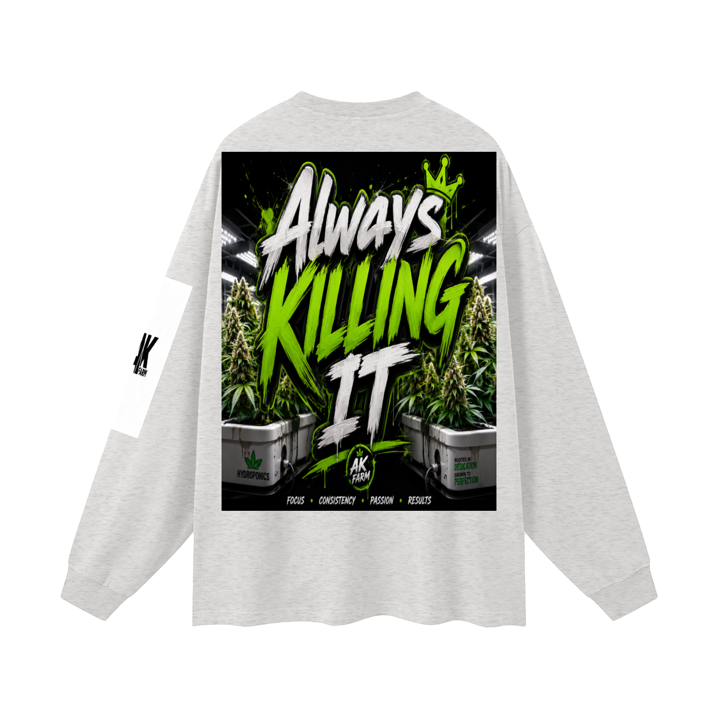 Oversized Unisex Long Sleeve T-Shirt