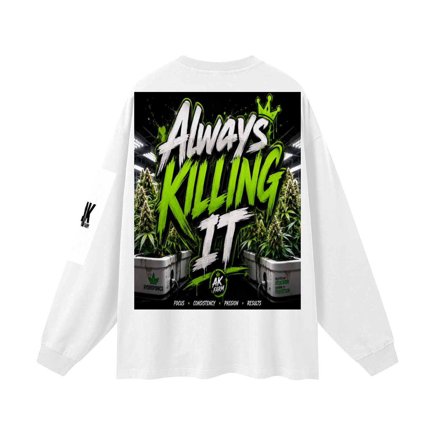 Oversized Unisex Long Sleeve T-Shirt