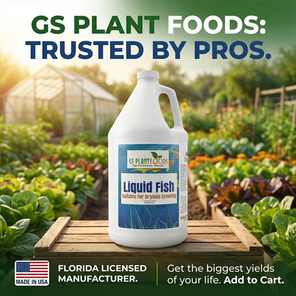 Organic Liquid Fish Fertilizer – NPK 2-3-1
