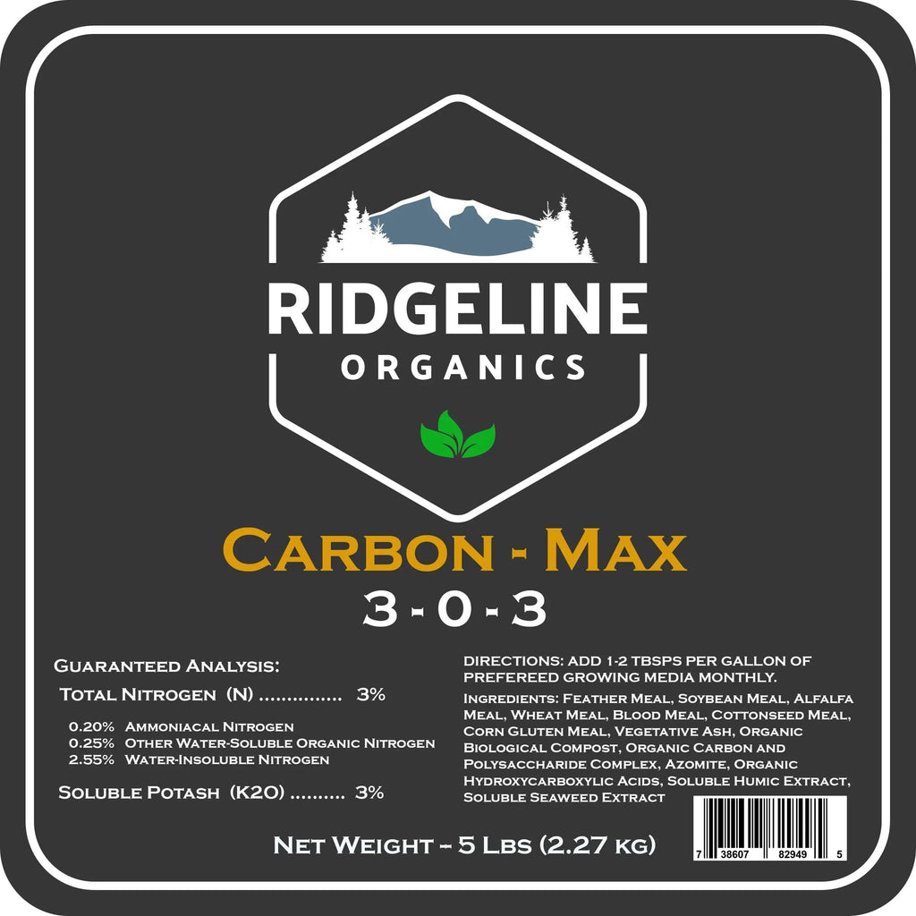 Ridgeline Organics Carbon - Max 3-0-3