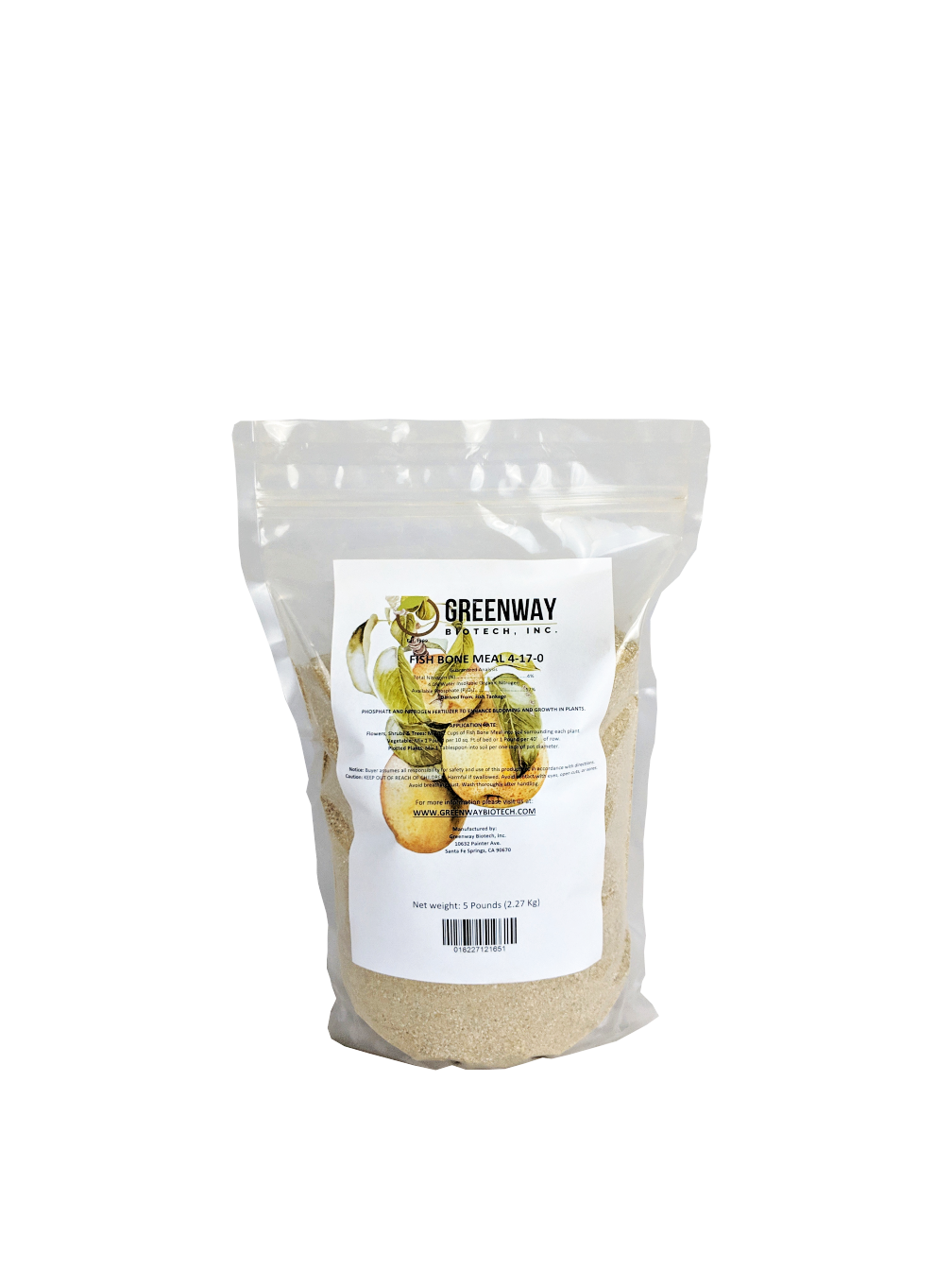 Fish Bone Meal Fertilizer 4-17-0