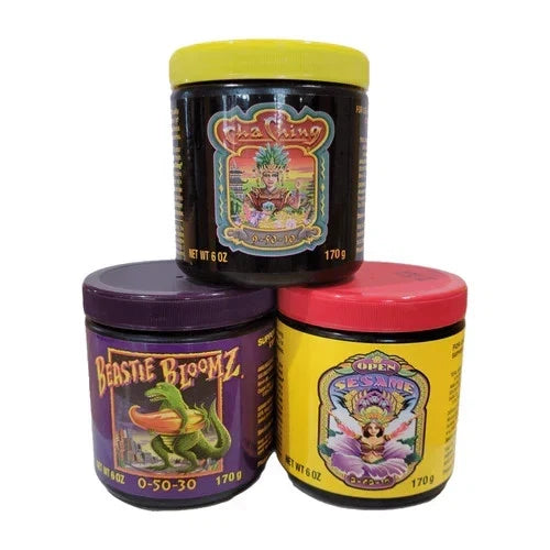 FoxFarm Soluble Nutrient Trio – Open Sesame, Beastie Bloomz, Cha Ching