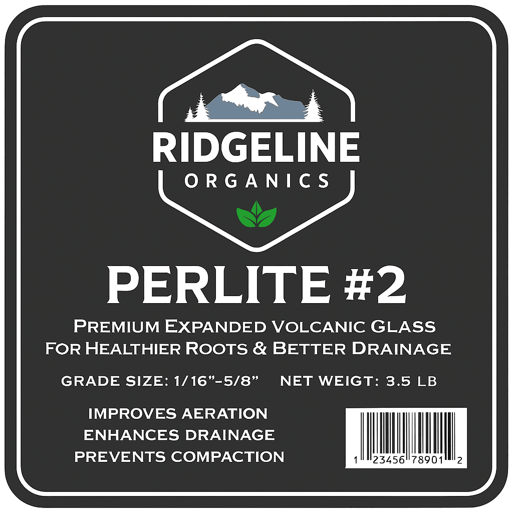 Ridgeline Organics Perlite 3.5 lb