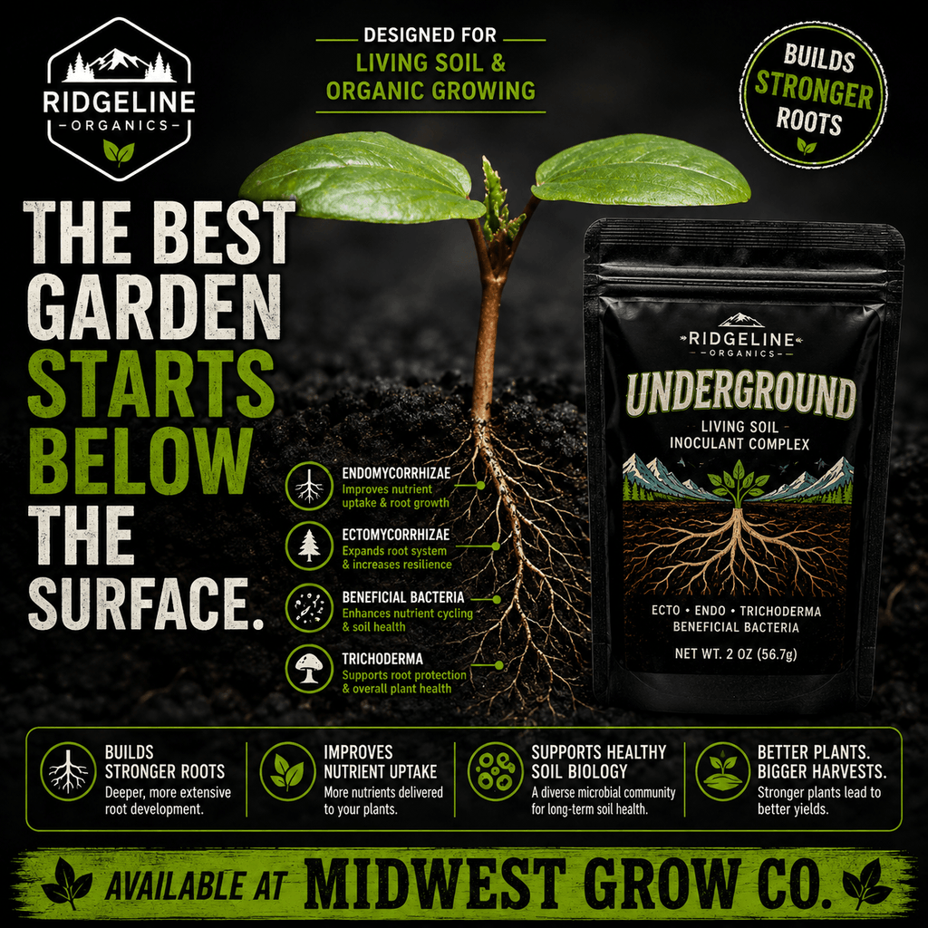 Ridgeline Organics Underground – Living Soil Inoculant Complex