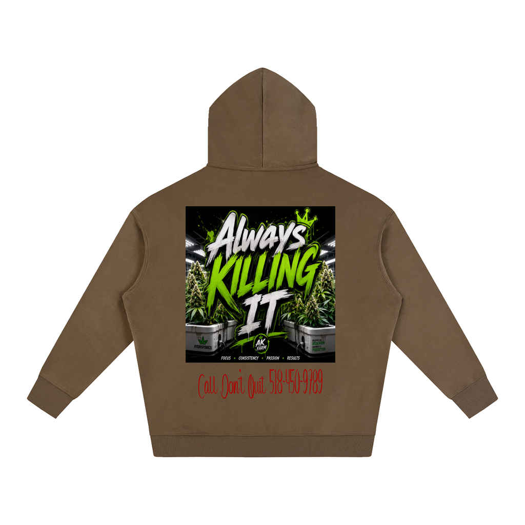 Oversize Fleeced Hoodie