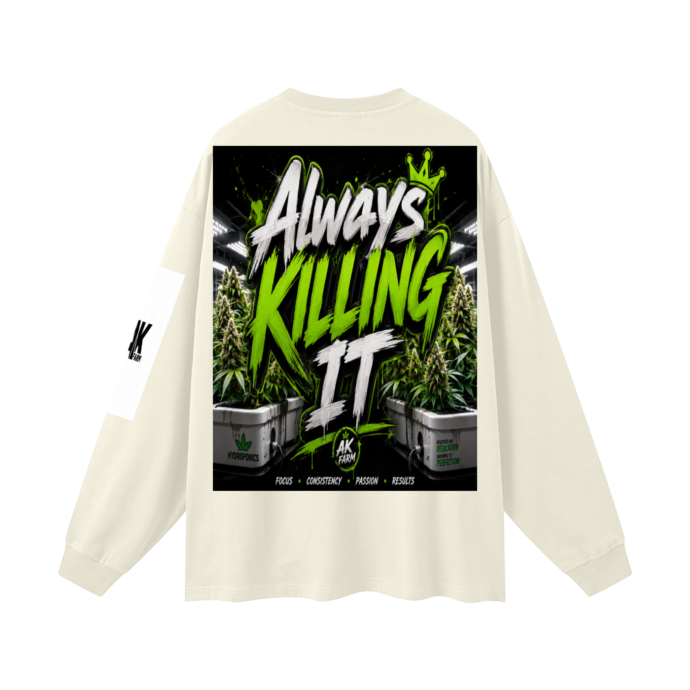 Oversized Unisex Long Sleeve T-Shirt