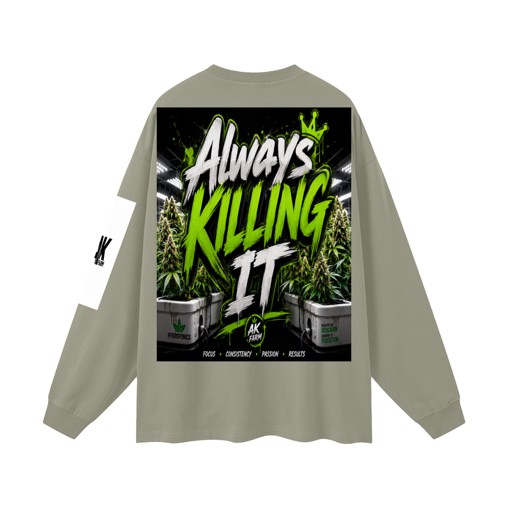 Oversized Unisex Long Sleeve T-Shirt