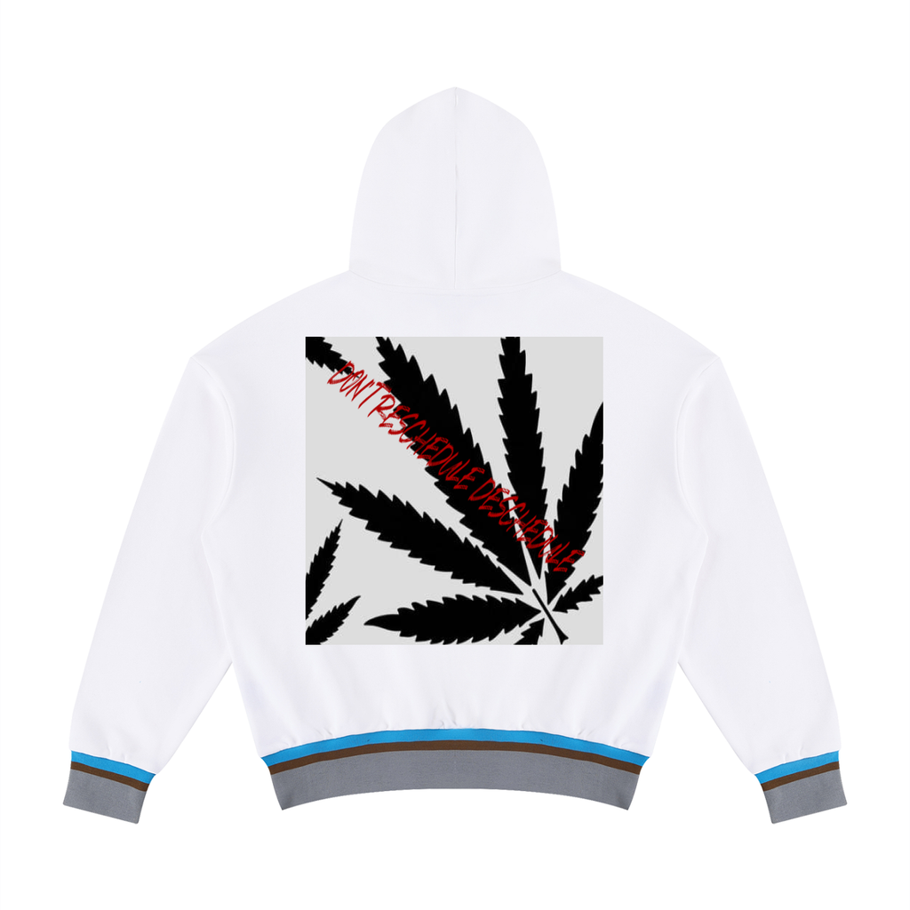 Unisex Oversized Color Block Boxy Hoodie