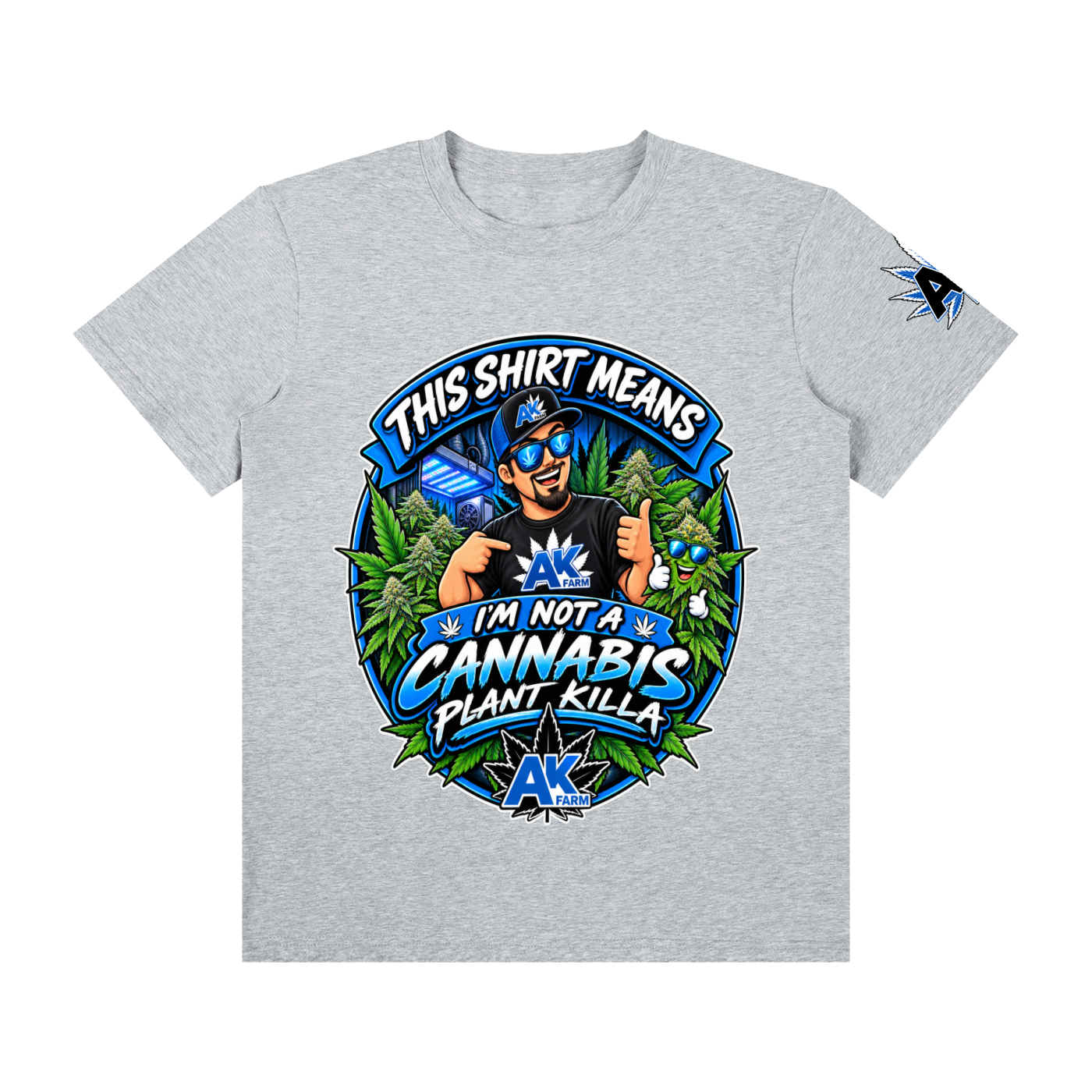 Unisex Classic Crew Neck Cotton T-Shirt