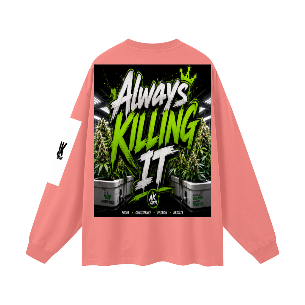 Oversized Unisex Long Sleeve T-Shirt
