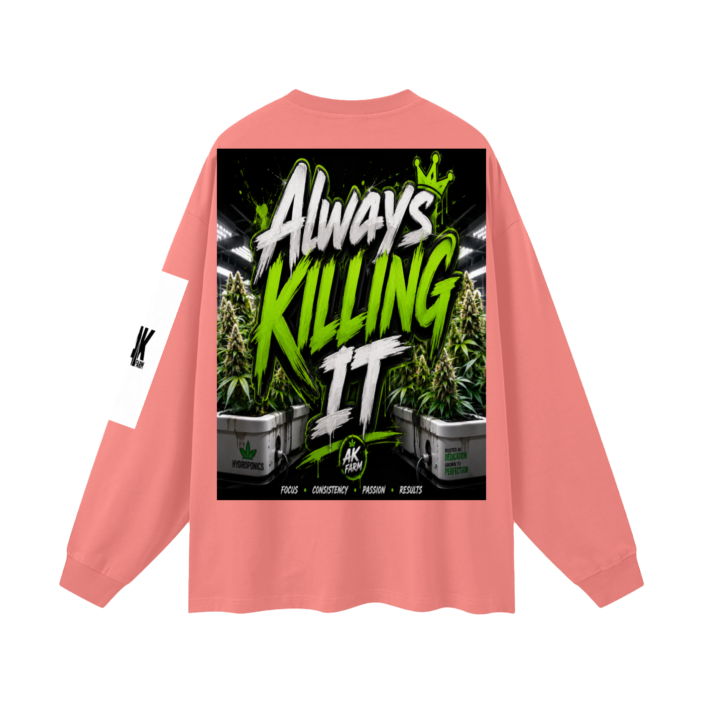 Oversized Unisex Long Sleeve T-Shirt