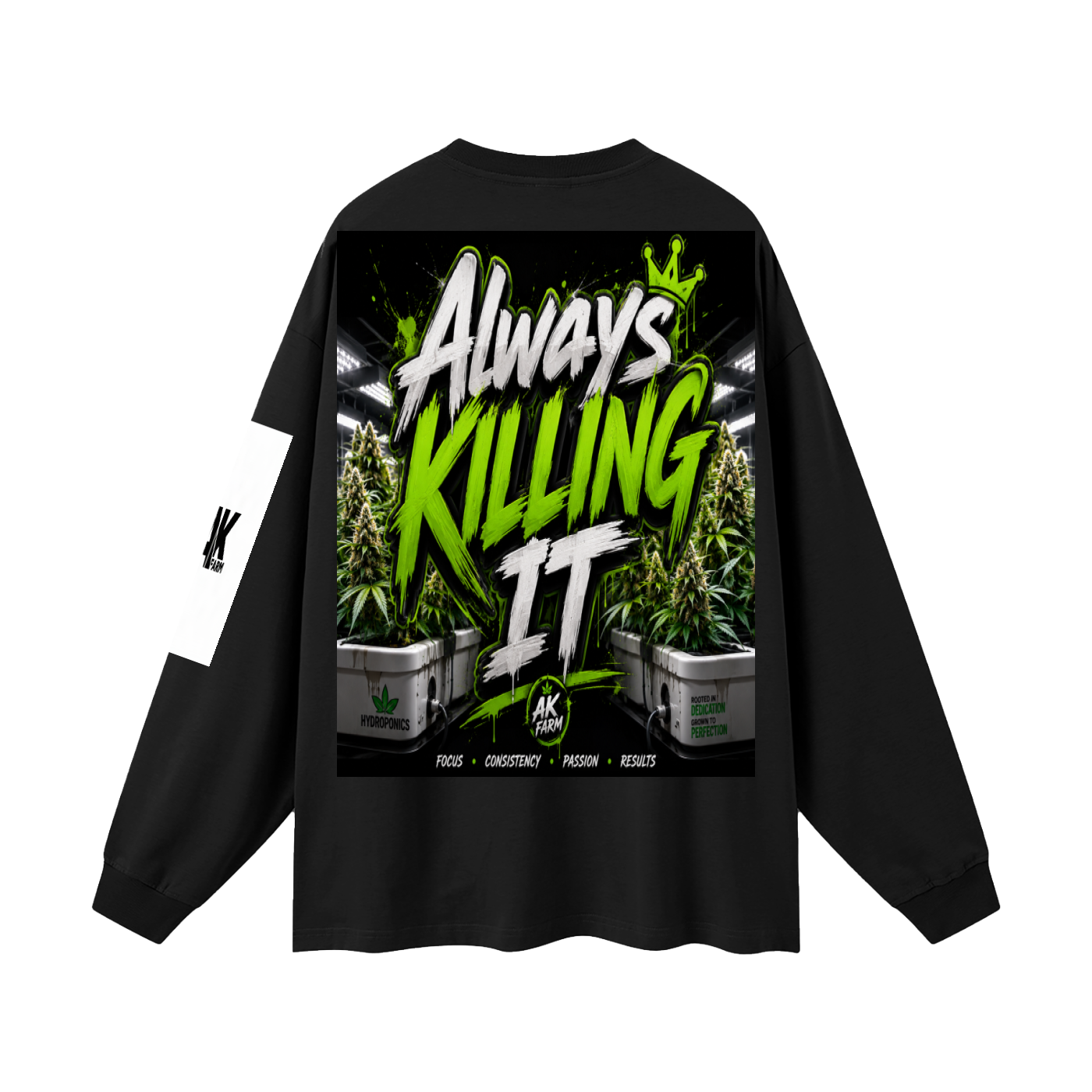 Oversized Unisex Long Sleeve T-Shirt