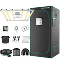 MARS HYDRO FC-E4800LED GROW LIGHT + 4'X4' COMPLETE GROW TENT KITS