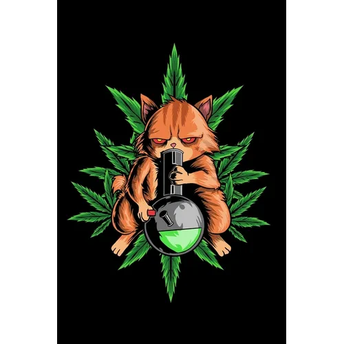 120 Pages DINA5: Cannabis Graphic Jorunal Book For Marijuana Smoker 120 Pages DINA5 - Paperback