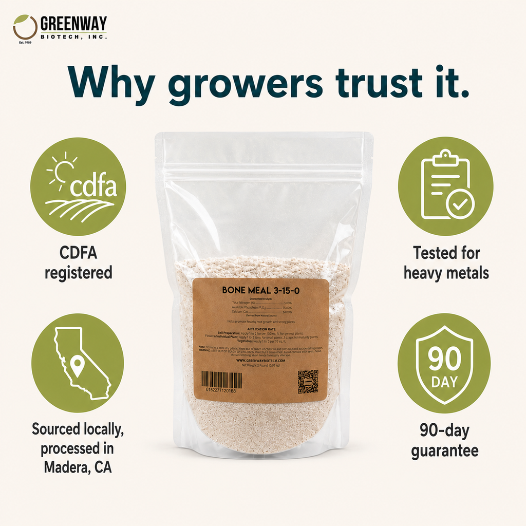 Organic Bone Meal Fertilizer 3-15-0