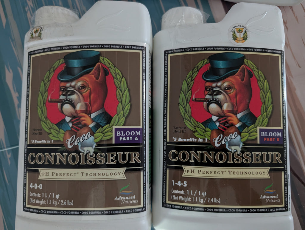 Advanced Nutrients pH perfect Coco Bloom A/ Bloom B 1 Liter Bundle with sensizym