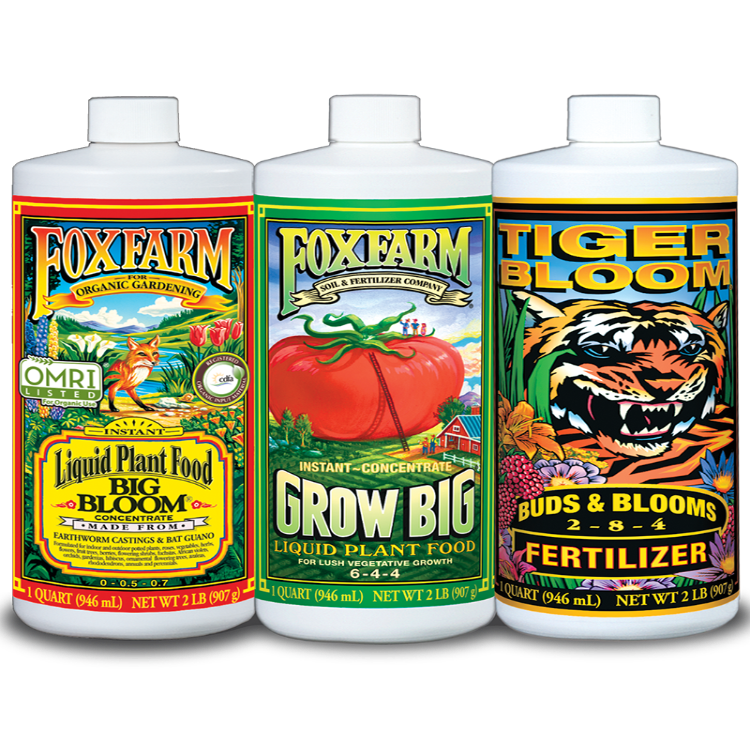 FoxFarm Soil Liquid Trio Pack